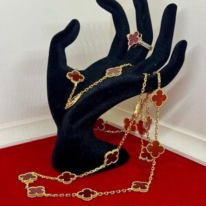 NWOT Necklace Bracelet Ring